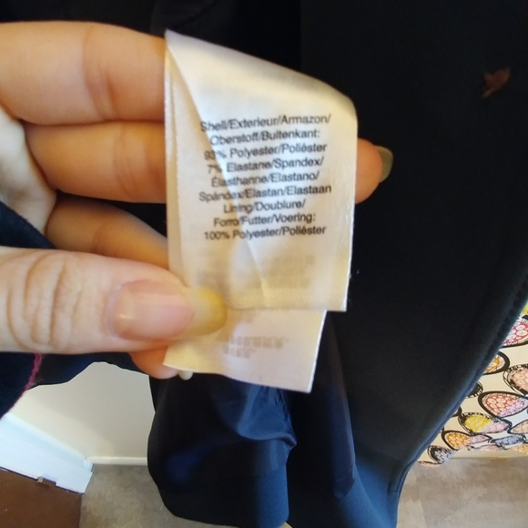 Donna Karen Navy Blue Blazer Jacket - Picture 6 of 16